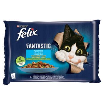 felix macske 4x85g lazac&cukkini fantastic 26db/#