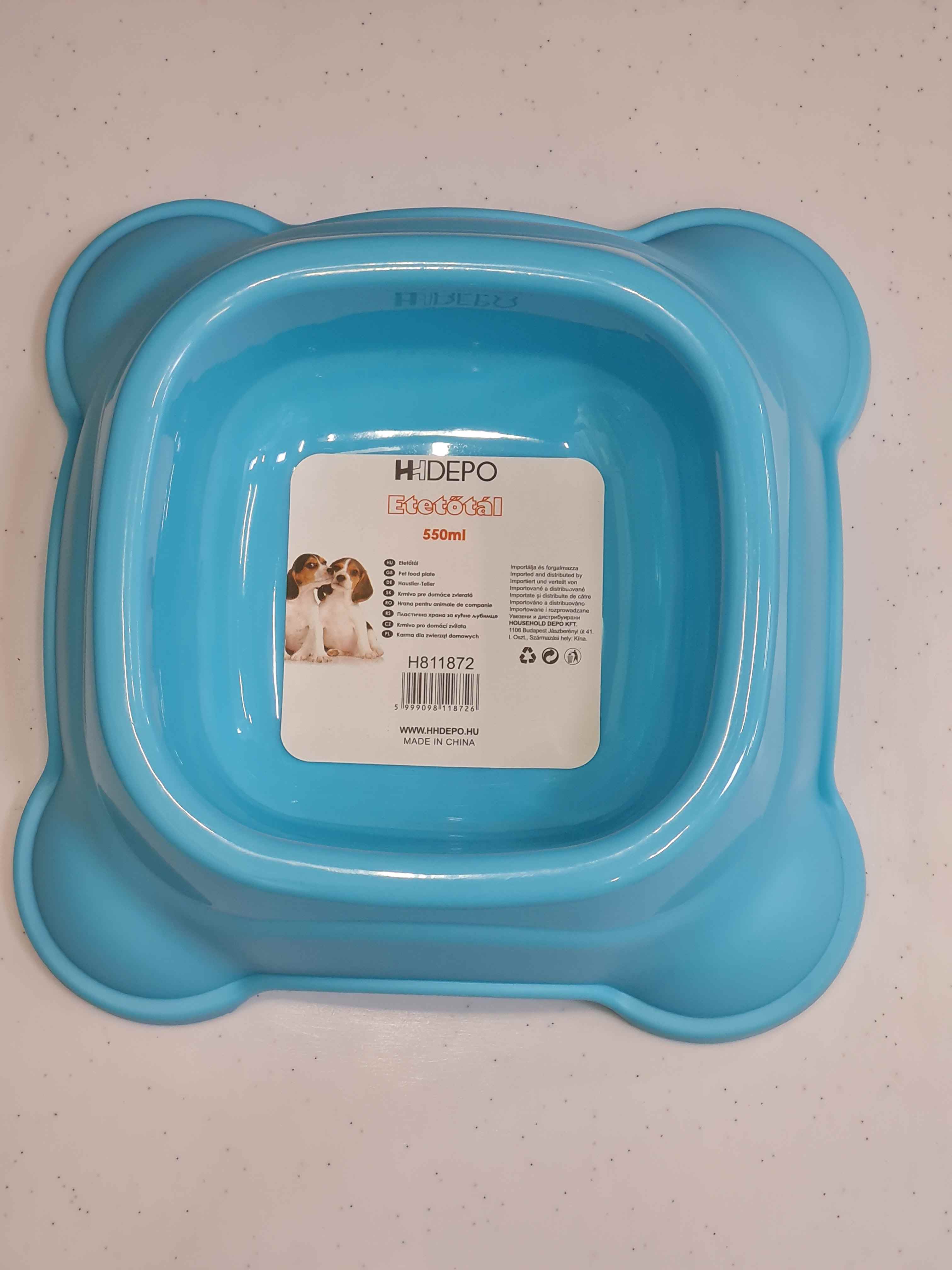 hh-h811872 kutyatál közepes 550 ml