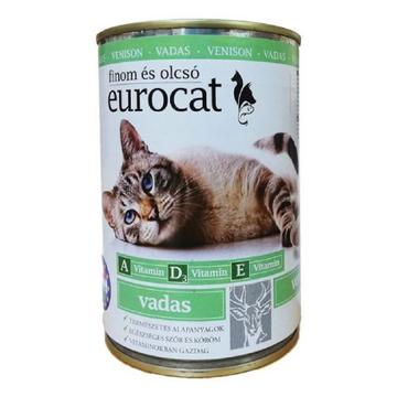 euro cat macskaeledel 415 g konzerv vada s
