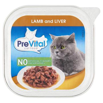 prevital macskaeledel 100 g bárány és má j alutálca