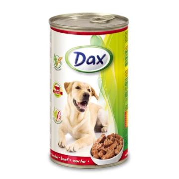 dax kutyakonzerv 1240g marha