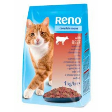 reno macskaeledel 1 kg száraz marha&zöld ség