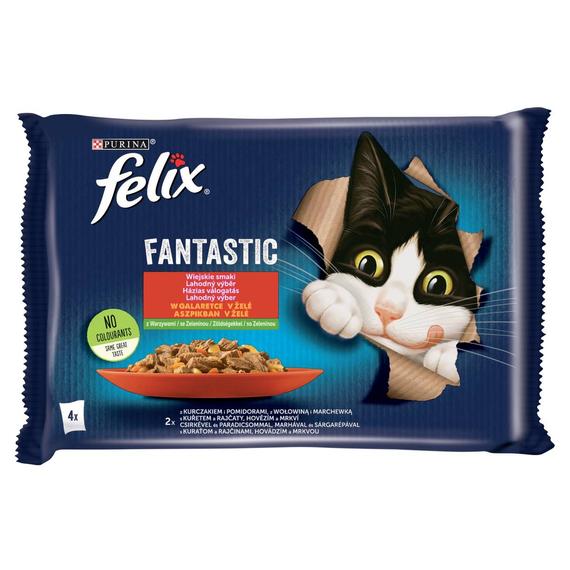 felix macskae 4x85g pari&csirke aszpik marha&répa