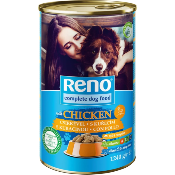 reno kutyakonzerv 1240 g csirkével