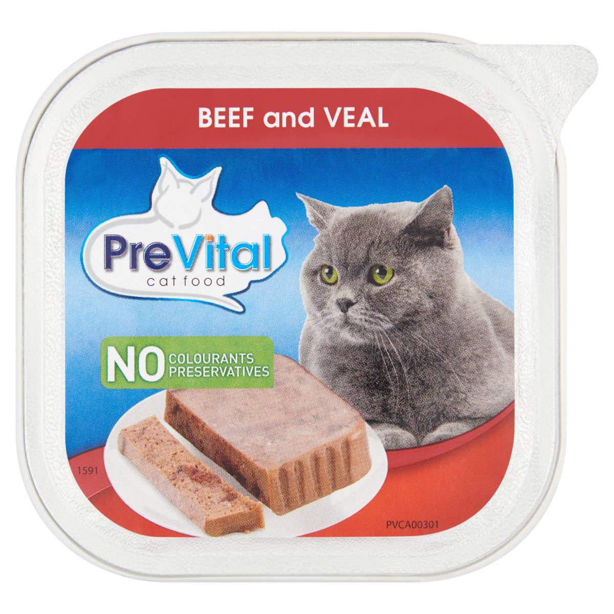 prevital macskaeledel 100 g marha és bor jú alutálca