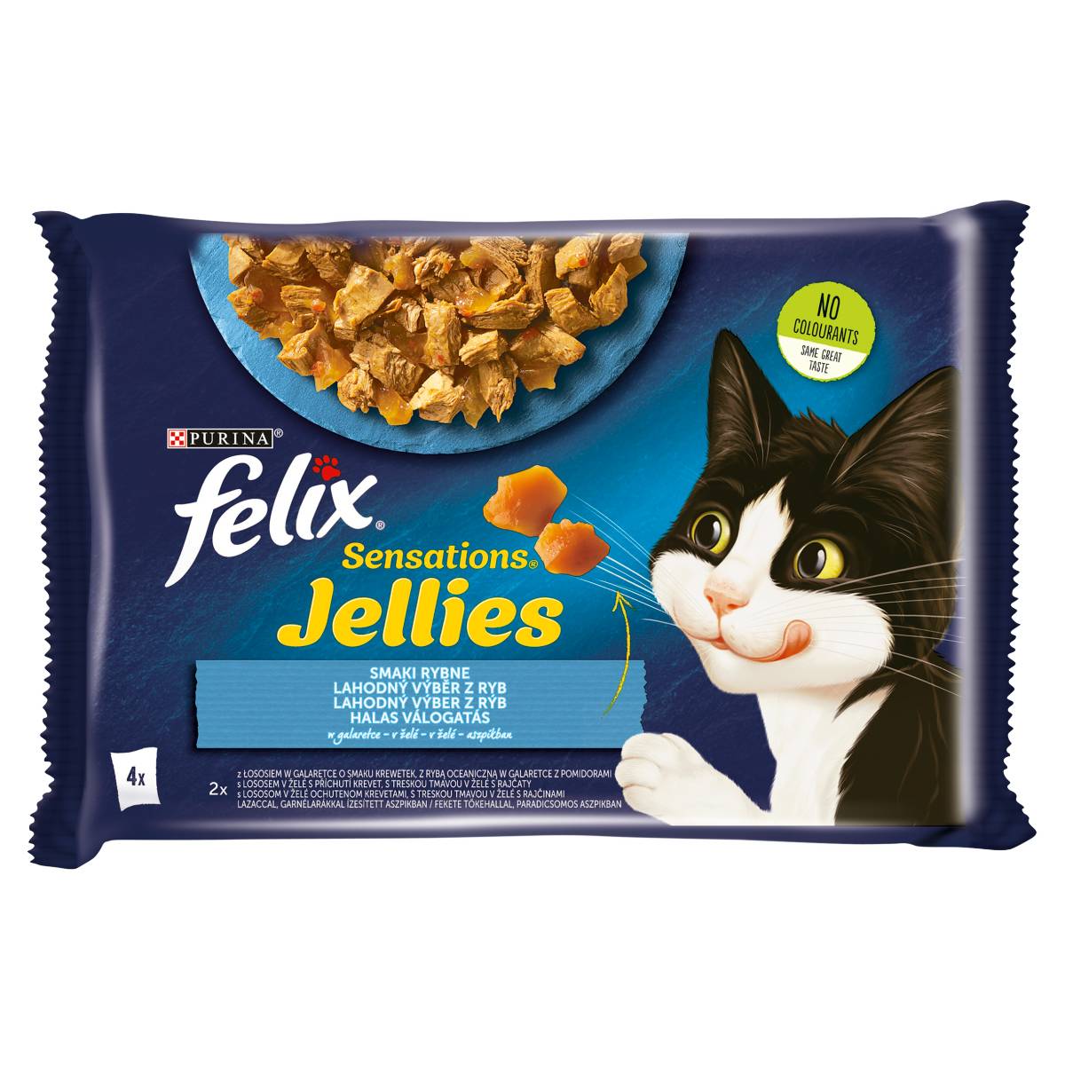 felix macskae 4x85g halas aszpik sensations