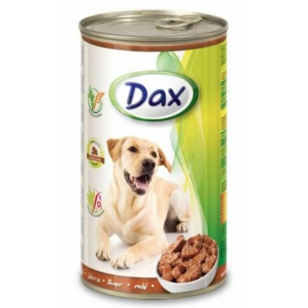 dax kutyakonzerv 1240g máj